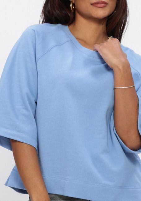 Blaue CATWALK JUNKIE Pullover SHORT SLEEVE SWEATER - large