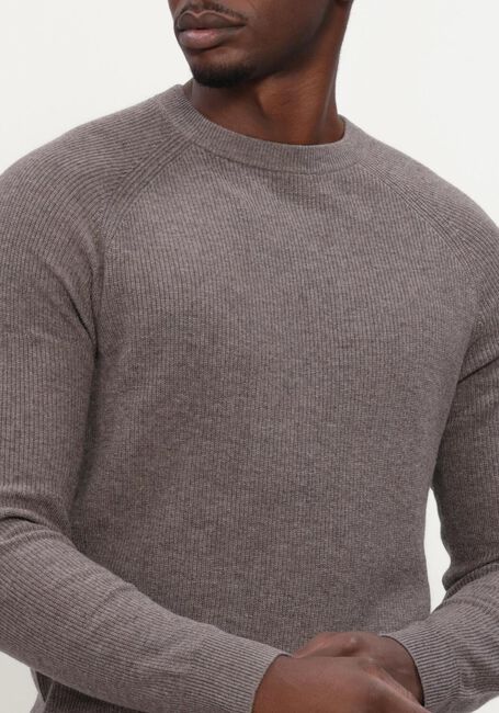 Taupe GENTILUOMO Pullover ROUND LS - large