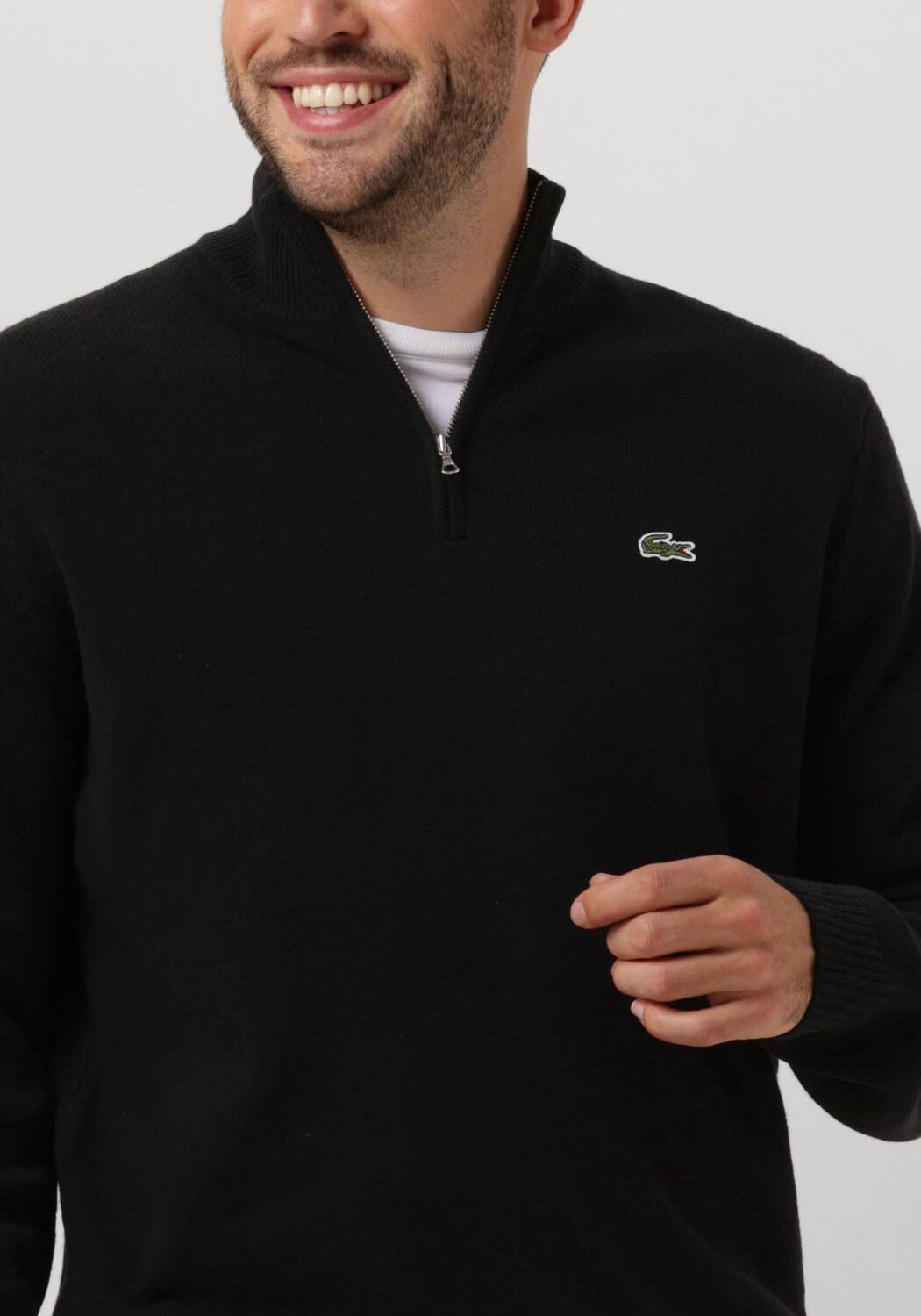 Lacoste pullover sweater best sale