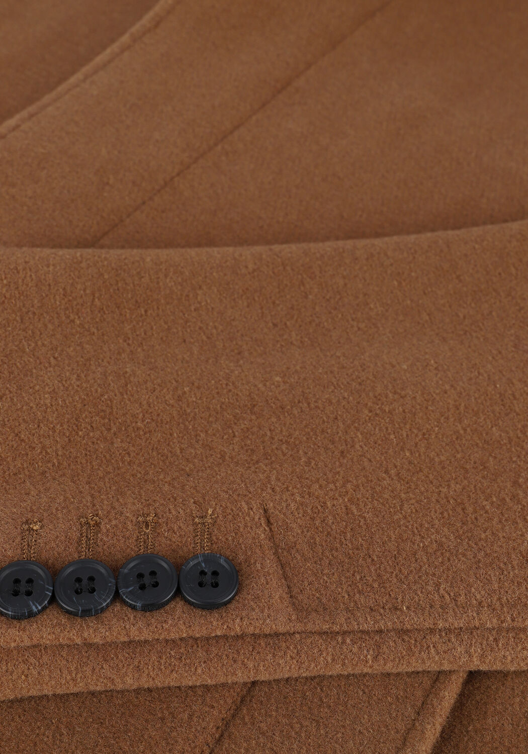 Camelfarbene SELECTED MEN M&auml;ntel HAGEN W COAT B DARK - large