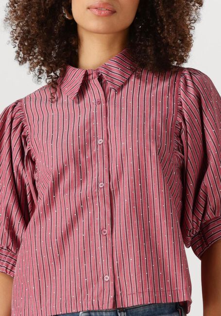 Rosane NEO NOIR Blusen ETTA SOFT STRIPE STONE SHIRT - large