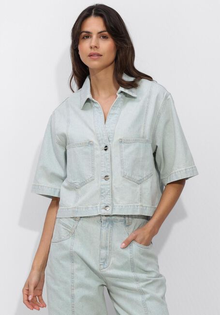 Hellblau NUKUS Jeansjacke STIJN JACKET - large