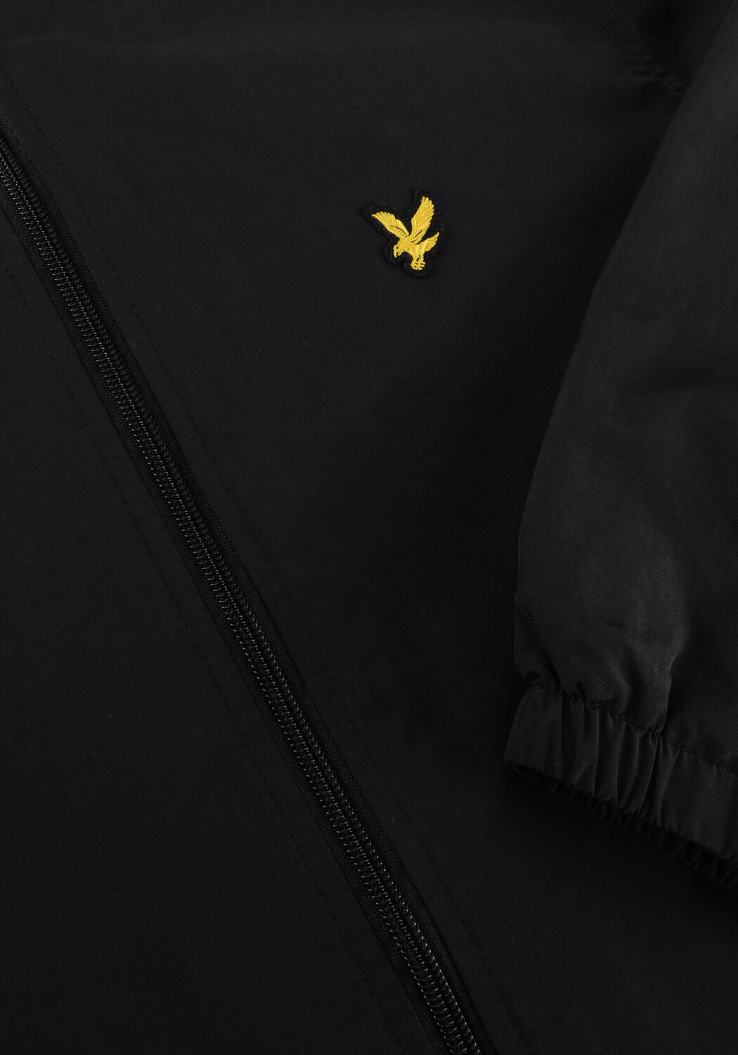 Schwarze LYLE & SCOTT Jack ZIP THROUGH HOODED JACKET - large