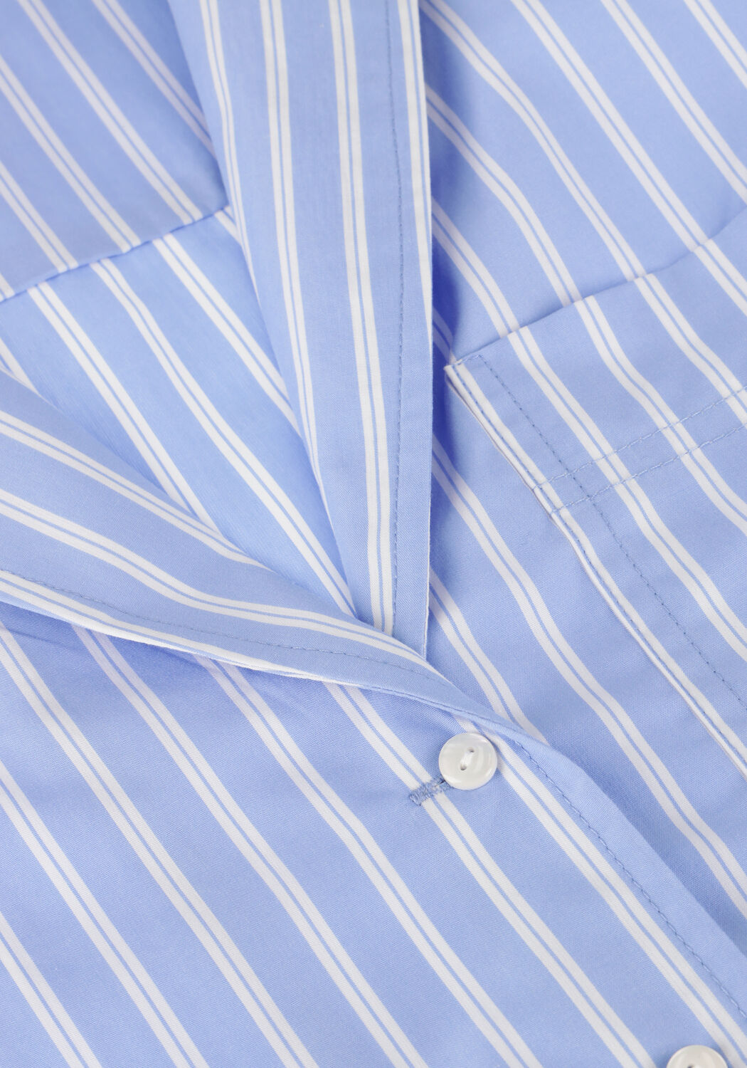 Hellblau ROUGE EDIT Blusen ROUSHONA 2/4 RESORT COLLAR SHIRT - large