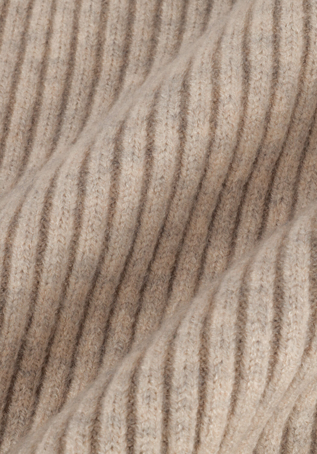 Sand CO'COUTURE Pullover ROW BOX KNIT O-KNIT - large