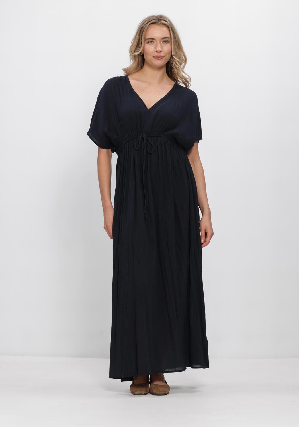 Dunkelblau BY-BAR Maxikleid LONG DRESS - large