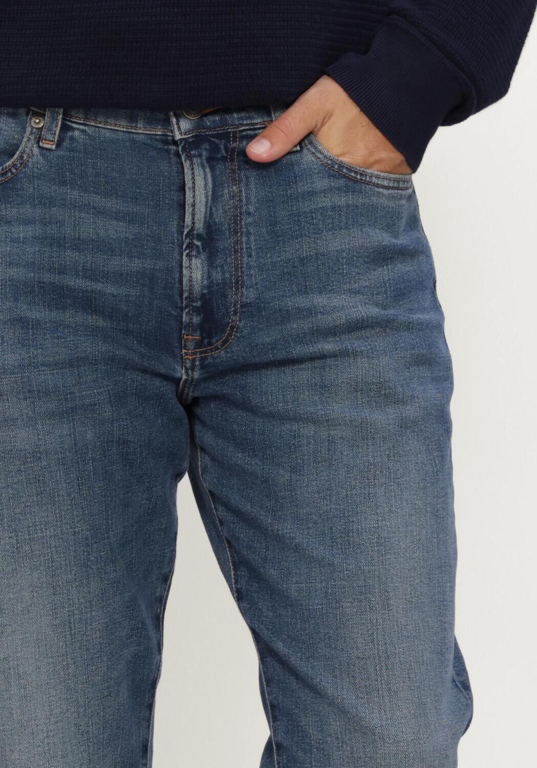 Blaue TOMMY HILFIGER Straight leg jeans DENTON SLIM STRAIGHT JONES BLUE - large