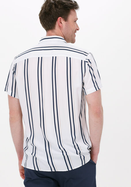 Grüne SELECTED HOMME Casual-Oberhemd SLHSLIMCARL SHIRT SS STRIPES - large