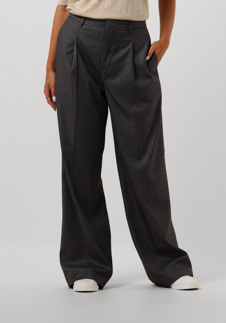 Graue SCOTCH & SODA Hose ROSE PLEATED HIGH-RISE WIDE LEG PANT - large