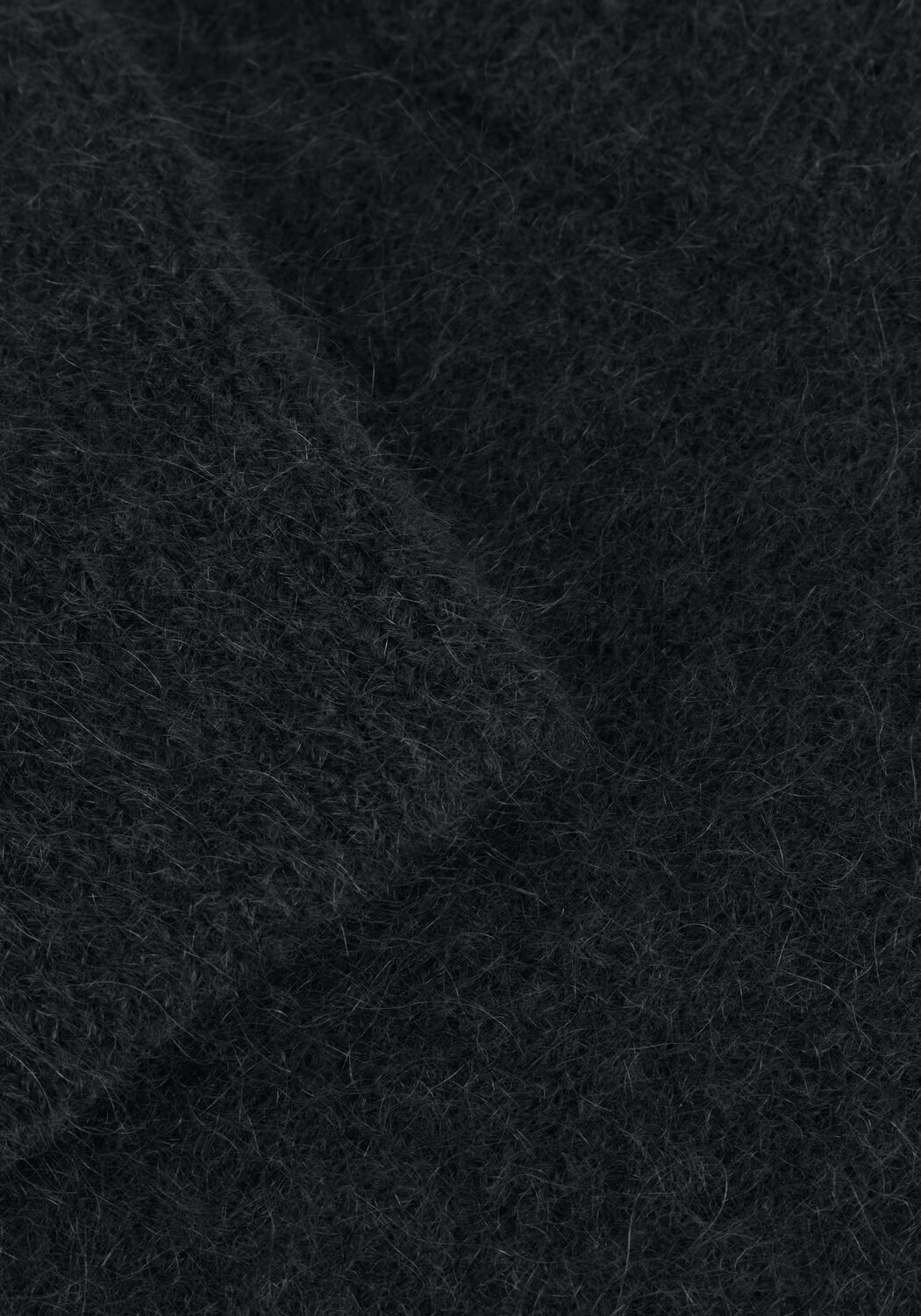 Graue SECOND FEMALE Pullover BROOK KNIT DROP SHOULDER O-NECK - large