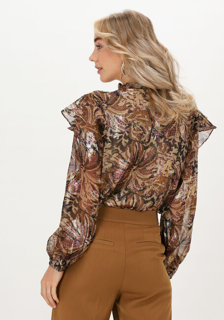 Grüne OBJECT Blusen BRITNEY L/S BLOUSE - large