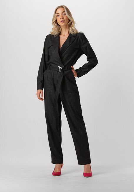 Schwarze AAIKO Jumpsuit JESSIE PINSTRIPE VIS 548 - large