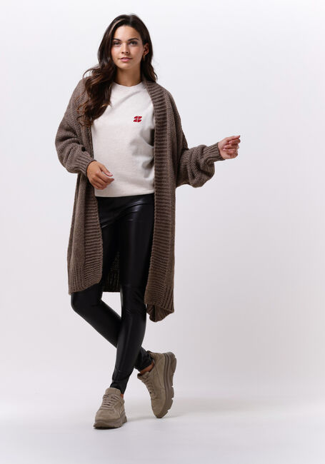 Braune BY-BAR Strickjacke LOULOU CARDIGAN - large