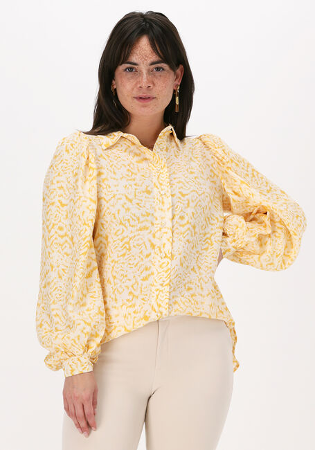 Gelbe SECOND FEMALE Bluse BELLADONNA SHIRT - large