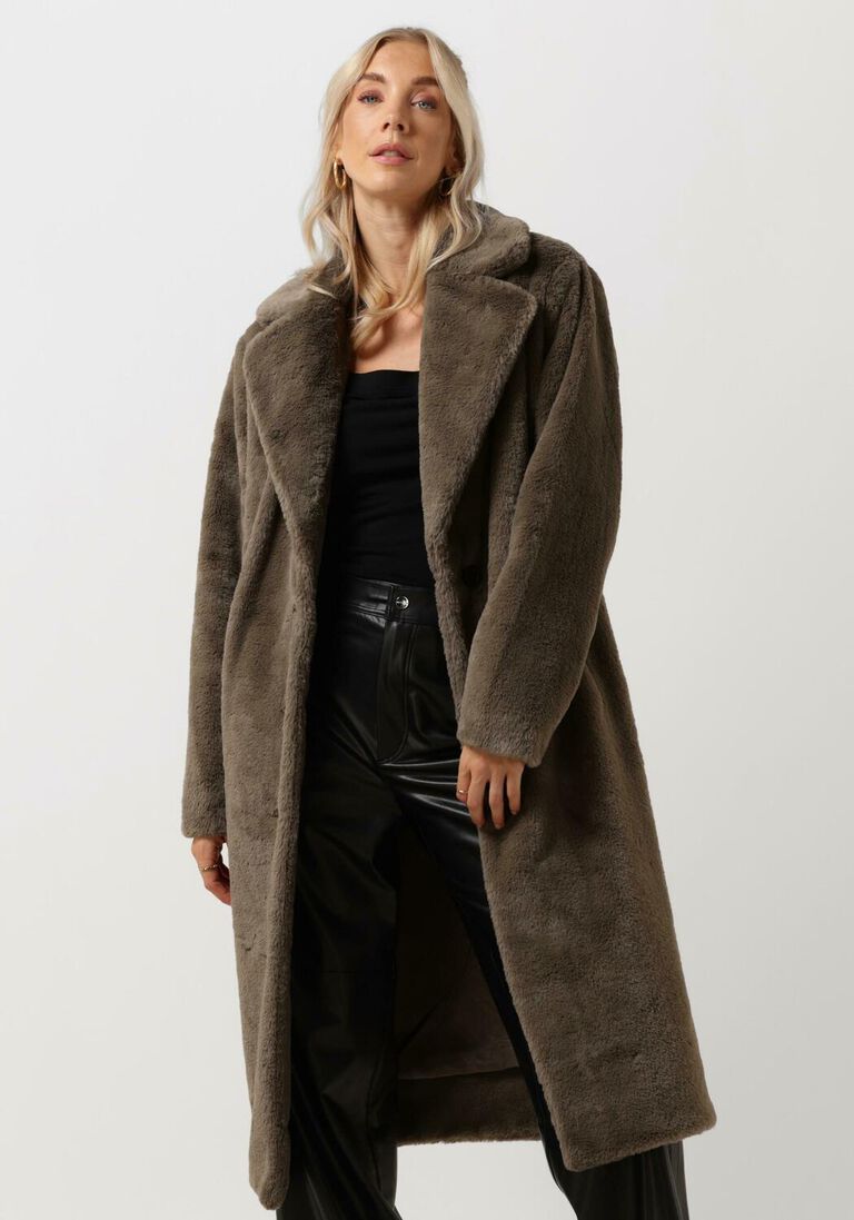 taupe giacomo the jacket fake-fur-jack 6610560