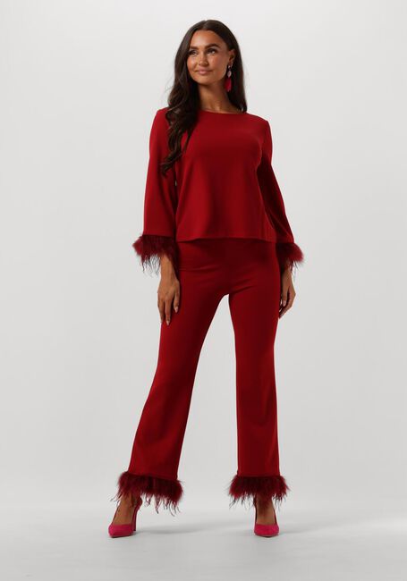 Rote ANA ALCAZAR Hose TROUSERS 050860 - large