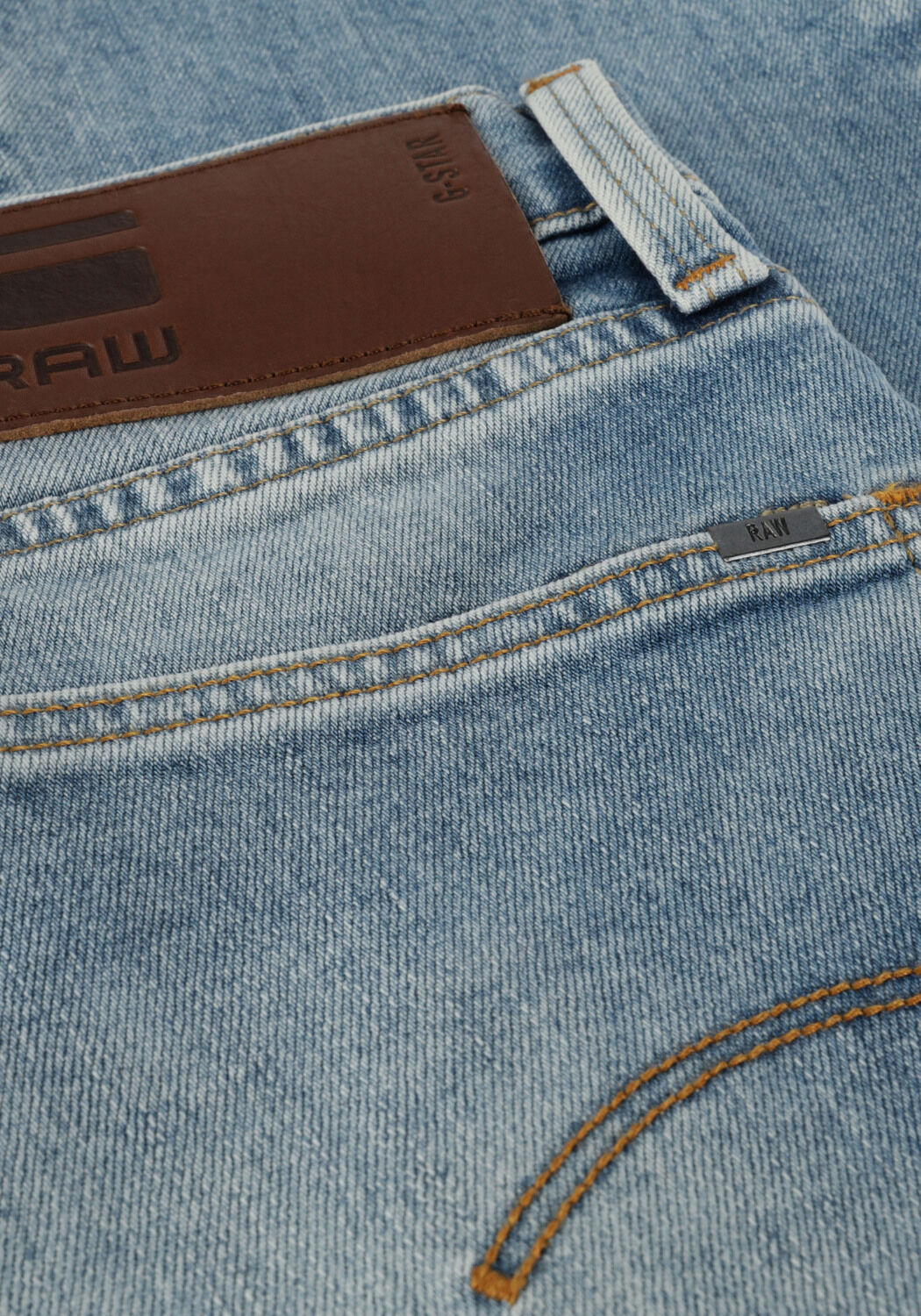 Hellblau G-STAR RAW Straight leg jeans 3301 REGULAR TAPERED - large