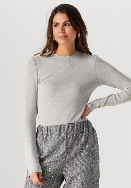 Graue ALIX THE LABEL Top LADIES KNITTED RIB TOP - large