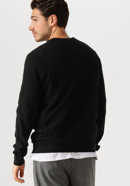 Schwarze LYLE & SCOTT Pullover LAMBSWOOL BLEND CREW NECK JUMPER - large