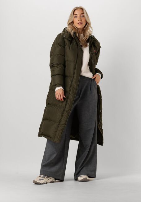 Grüne TOMMY JEANS Wattierte Jack TJW ALASKA LONG PUFFER - large