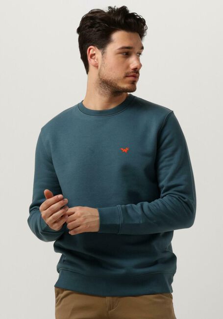 Blaue STRØM Clothing Sweatshirt SWEATER - large