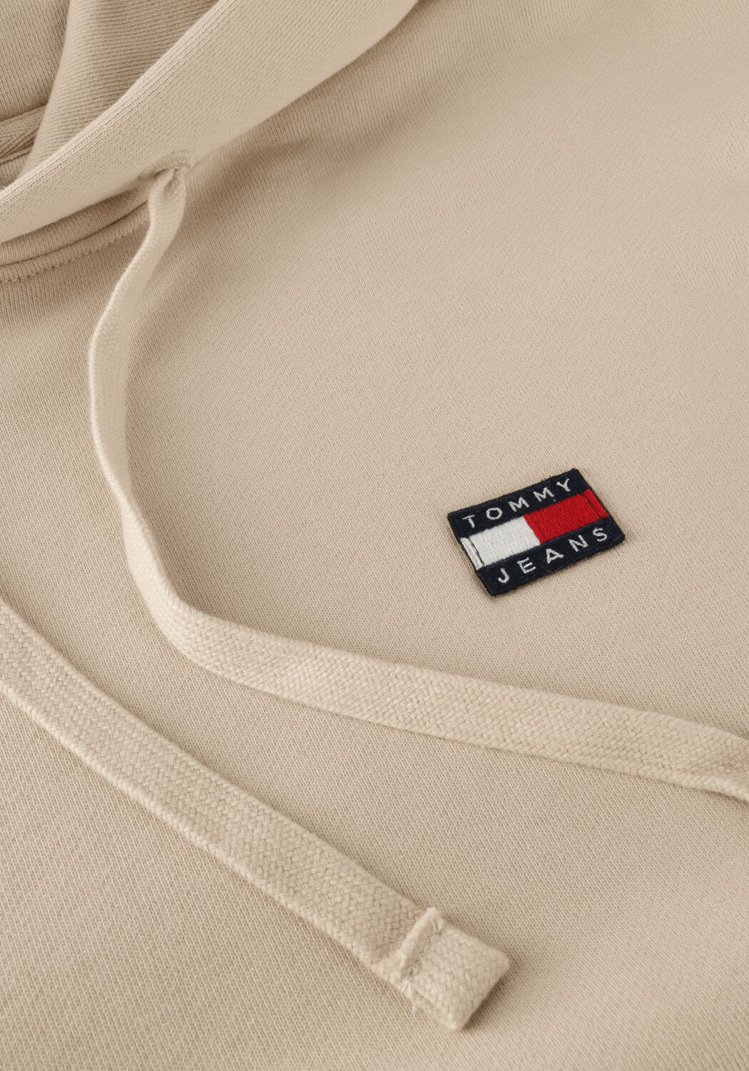 Beige TOMMY JEANS Sweatshirt TJM RLX XS BADGE HOODIE - large