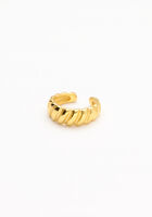 Goldfarbig NOTRE-V Ohrringe OMSS22-032 EARCUFF - medium