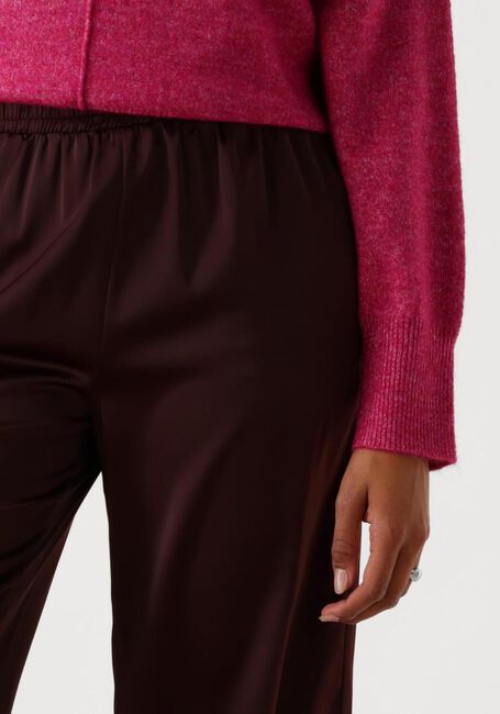 Braune Y.A.S. Weite Hose YASPELANA HW PANT - large
