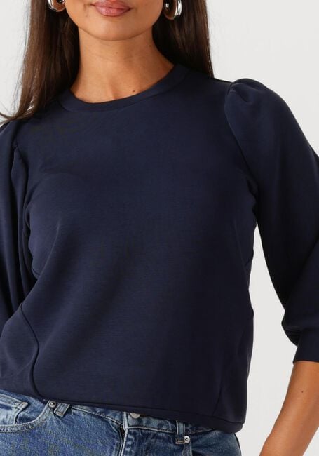 Dunkelblau SELECTED FEMME T-shirt SLFTENNY 3/4 SWEAT TOP - large