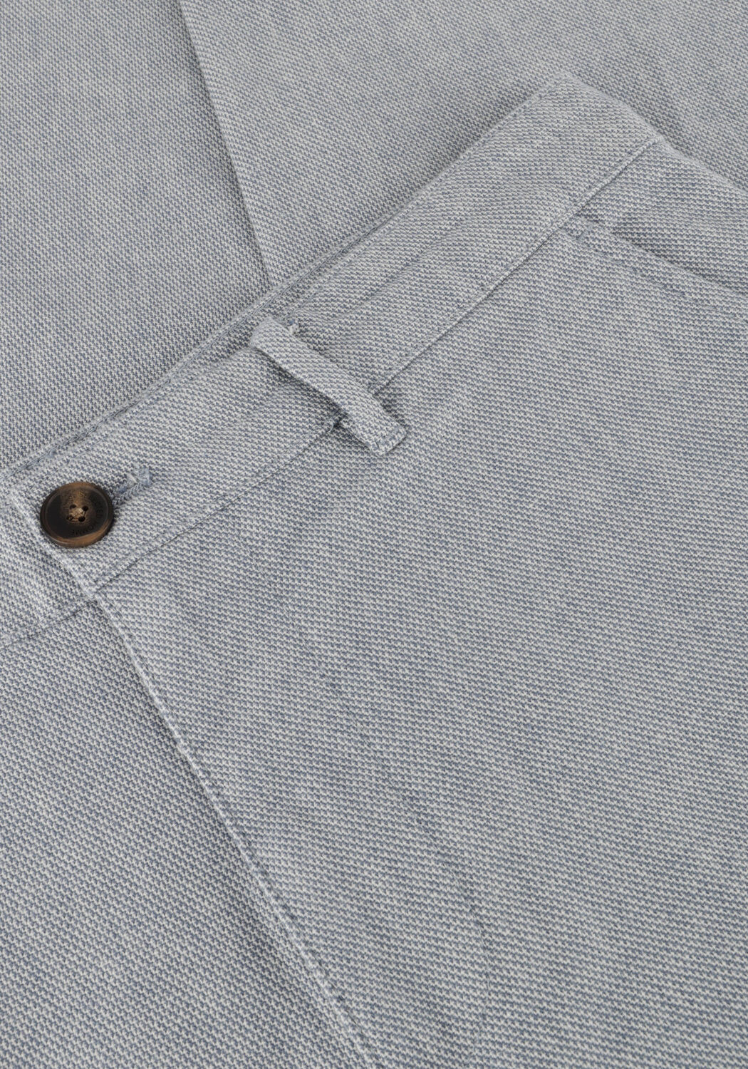 Hellgrau SELECTED MEN Chino SLH175-SLIM MILES STRUCTURE DYED PANT - large