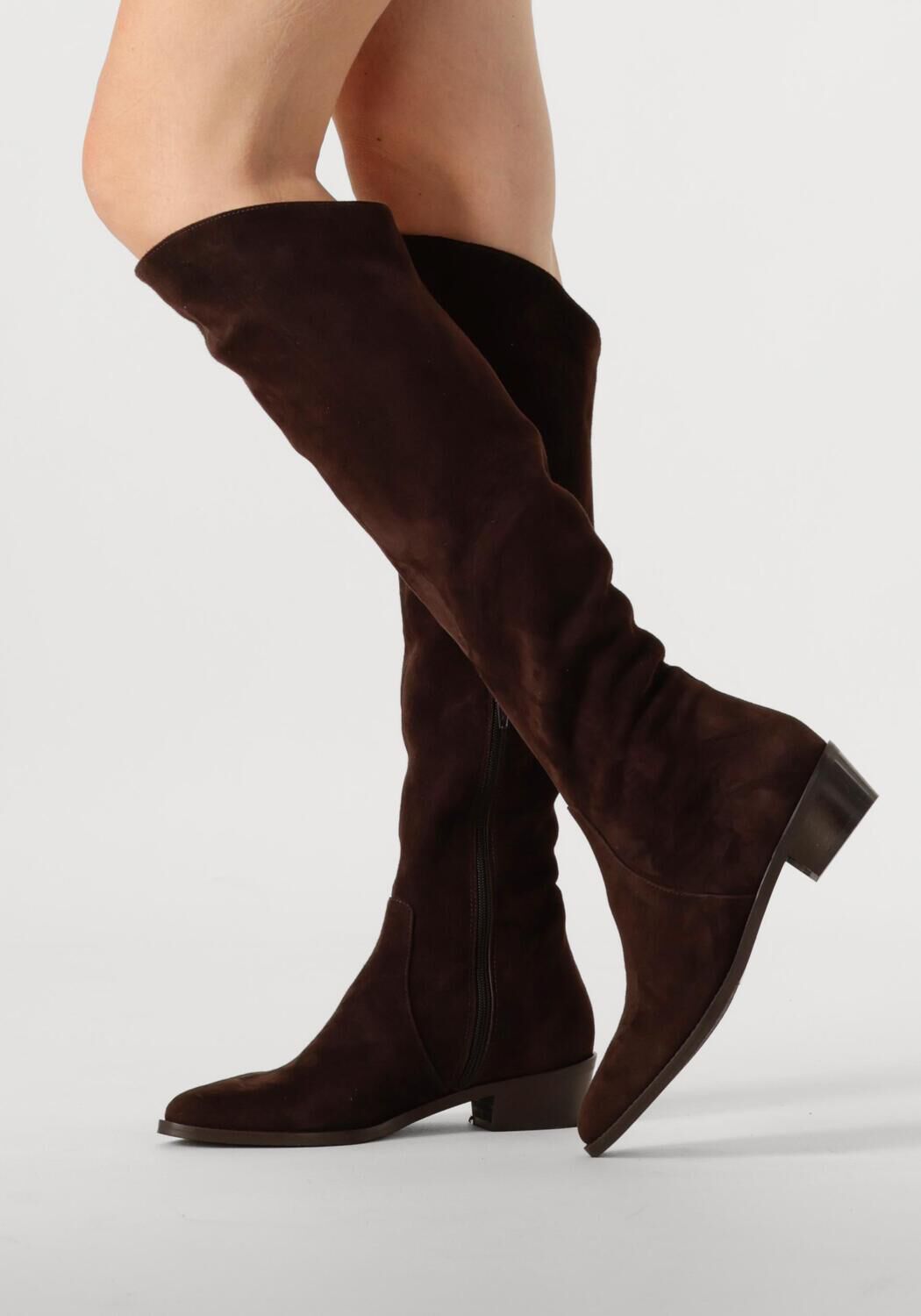 Braune NOTRE-V Hohe Stiefel 394492 - large