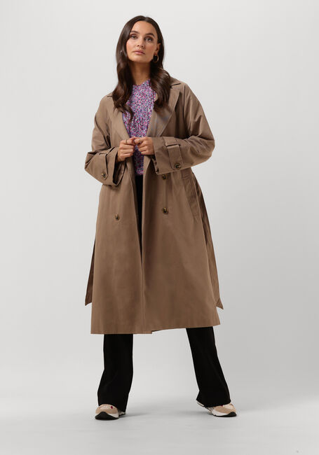 Beige OBJECT Trenchcoats OBJCLARA KEILY TRENCH COAT - large