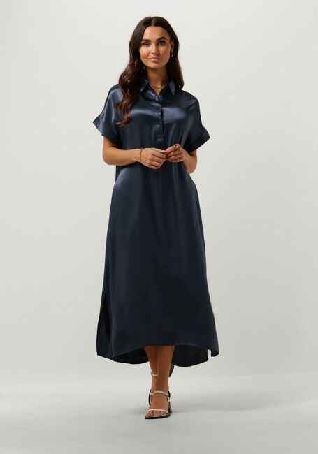 Dunkelblau CIRCLE OF TRUST Midikleid AUBREE DRESS - large