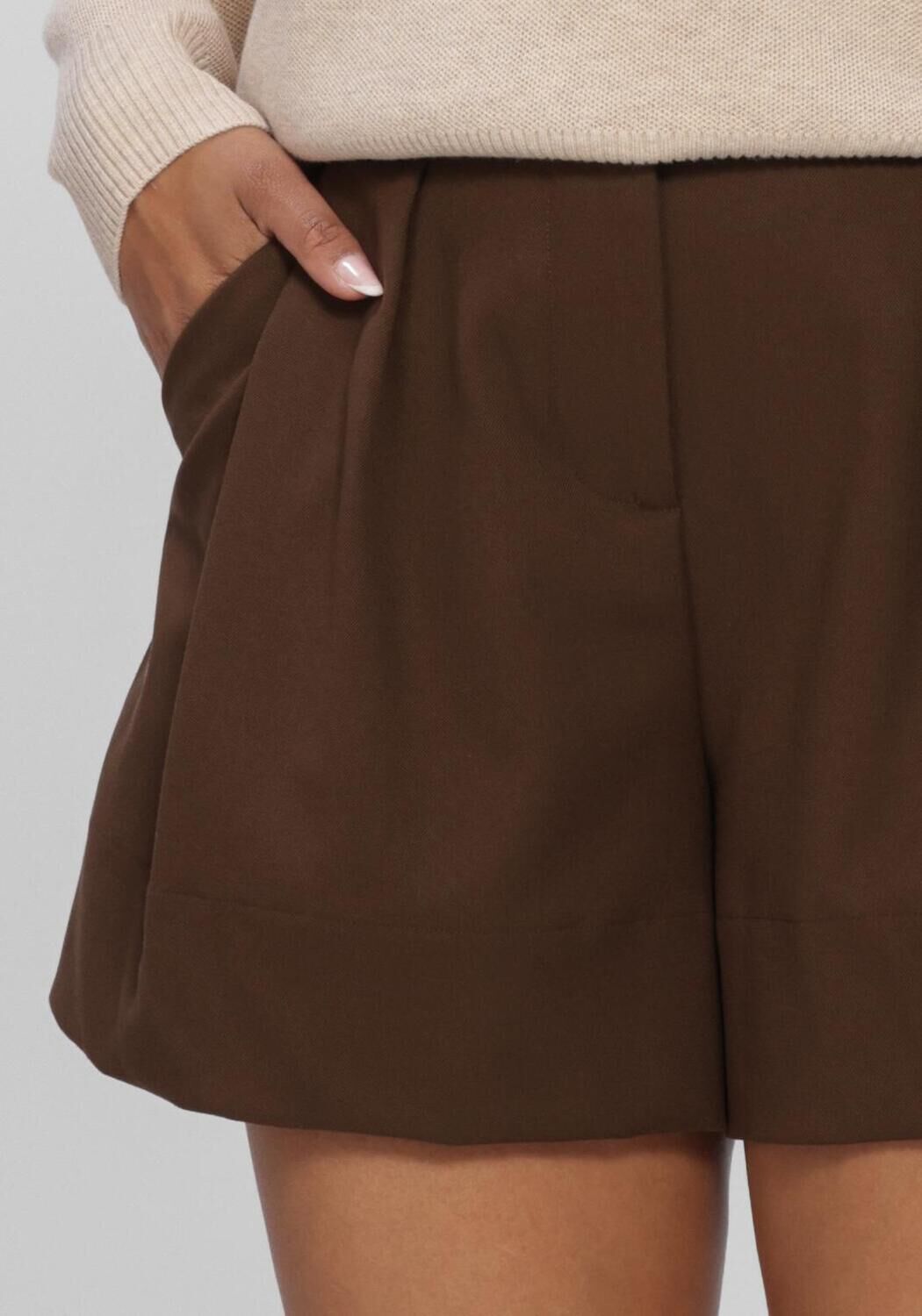 Braune SUNCOO Kurze Hose BOX - large