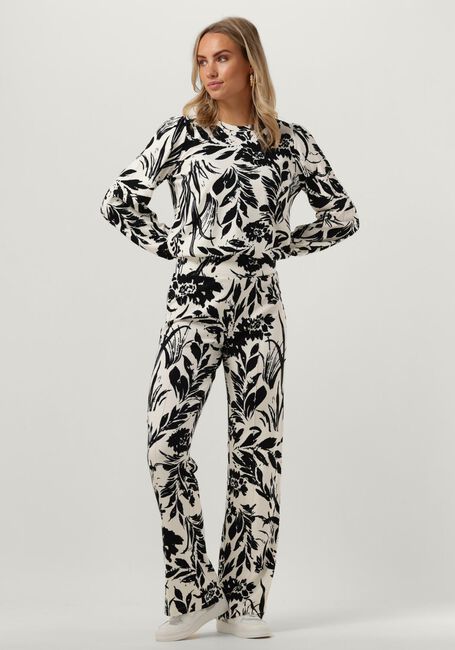 Nicht-gerade weiss JANSEN AMSTERDAM Tops & T-shirts HVF198 TOP FLOWER PRINT - large