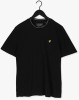 Schwarze LYLE & SCOTT T-shirt BRANDED RINGER TSHIRT