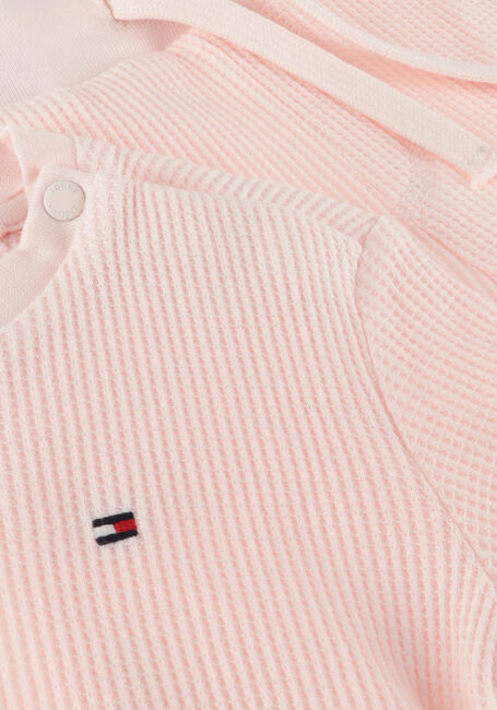Hell-Pink TOMMY HILFIGER Sets BABY WAFFLE SWEATSHORTS SET - large