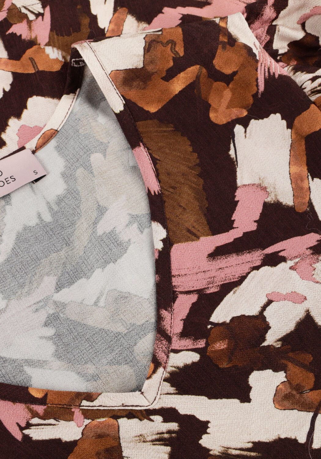 Mehrfarbige/Bunte STUDIO ANNELOES Top KYLIE MARKER CREPE TOP - large