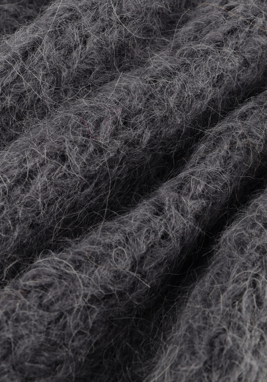 Graue AMERICAN DREAMS Rollkragenpullover PEPPER ROLL NECK CROPPED - large