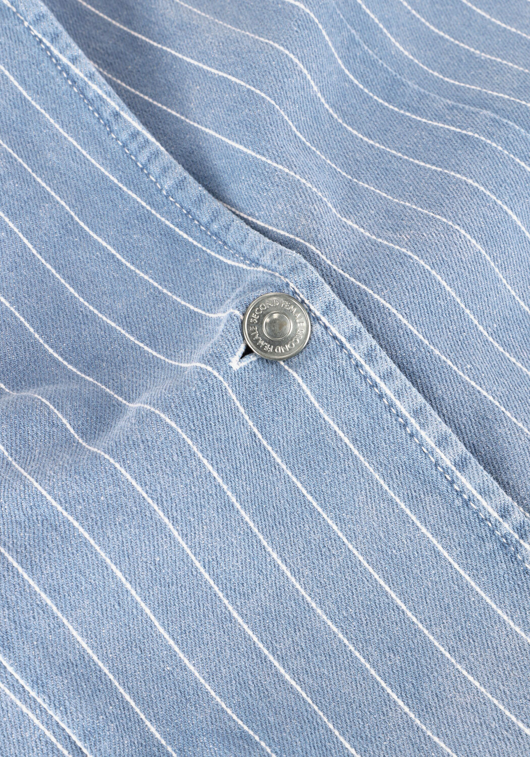 Blaue SECOND FEMALE Gilet LAYNE SS BLAZER - large