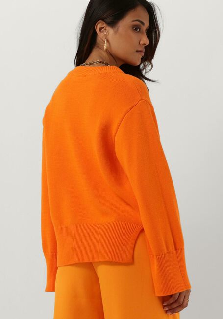 Orangene MODSTRÖM Pullover CORBIN MD O-NECK - large