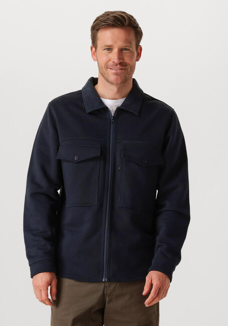 Dunkelblau BUTCHER OF BLUE Overshirt PERRY ZIP OVERSHIRT - large