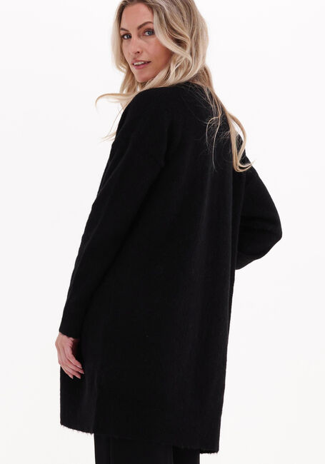 Schwarze SELECTED FEMME Strickjacke LULU NEW LS KNIT LONG CARDIGAN B - large