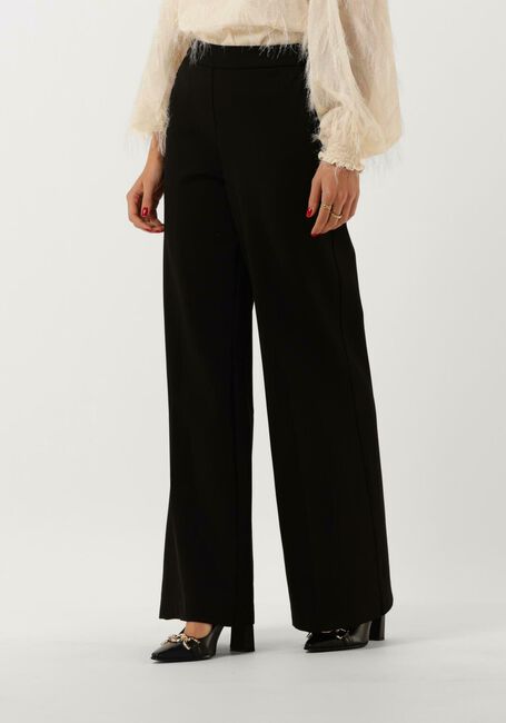 Schwarze SUMMUM Schlaghose TROUSERS BOOTCUT - large
