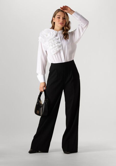 Weiße COPENHAGEN MUSE Blusen CMMPLEAT-FRILL-SHIRT - large