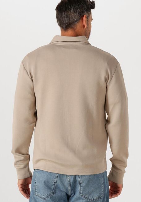 Beige SELECTED HOMME Strickjacke SLHEMANUEL SOFT FULL ZIP SWEAT NOOS - large