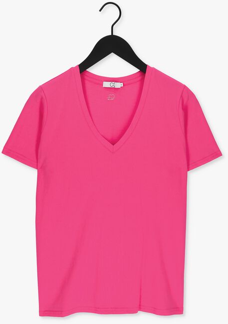 Rosane CC HEART T-shirt ORGANIC COTTON V-NECK TSHIRT - large