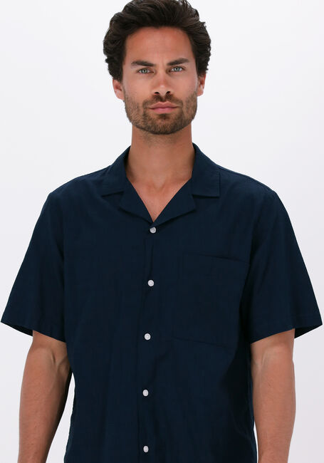 Blaue MINIMUM Casual-Oberhemd NANTES - large