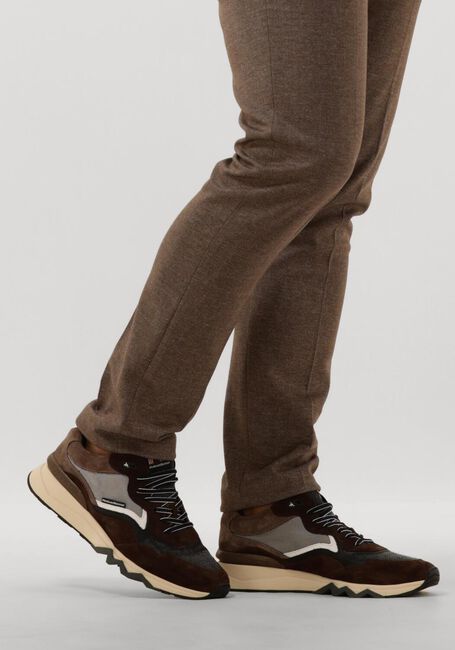 Braune FLORIS VAN BOMMEL Sneaker Low SFM-10178 DE ZAGER - large