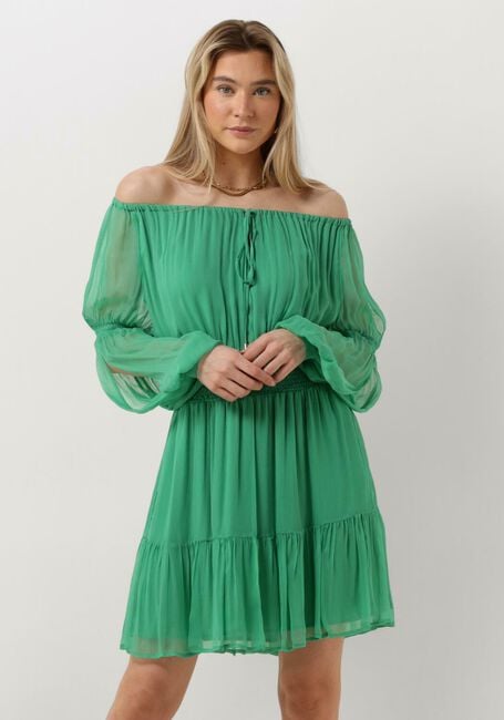 Grüne LIU JO Minikleid CREPONNE DRESS - large